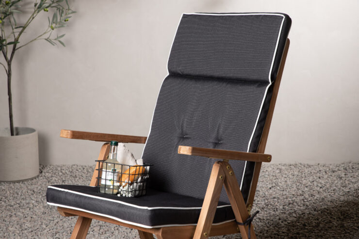 Classic – Cushion 5-pos – Gris – 118 x 10 x 50 cm