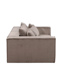Gillholmen – Canapé 3 places – Noir, Marron – 116 x 80 x 232 cm