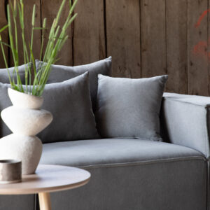 Gillholmen – Canapé 3 places – Noir, Gris – 116 x 80 x 232 cm