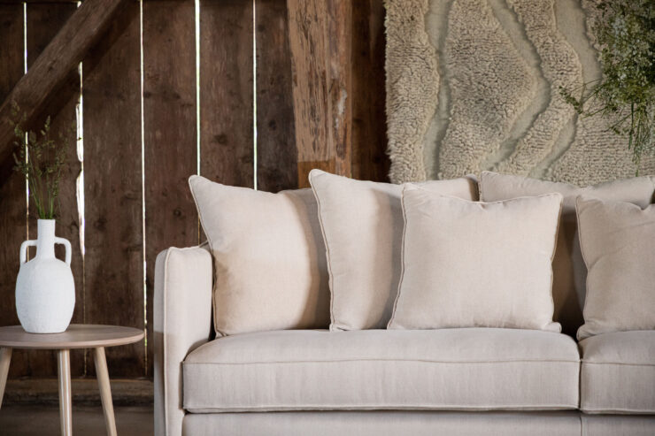 Segelskären – Canapé 3 places – Beige – 92 x 91 x 240 cm