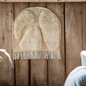 Jakobsö – Décoration murale – Blanc cassé – 50 x 62 cm