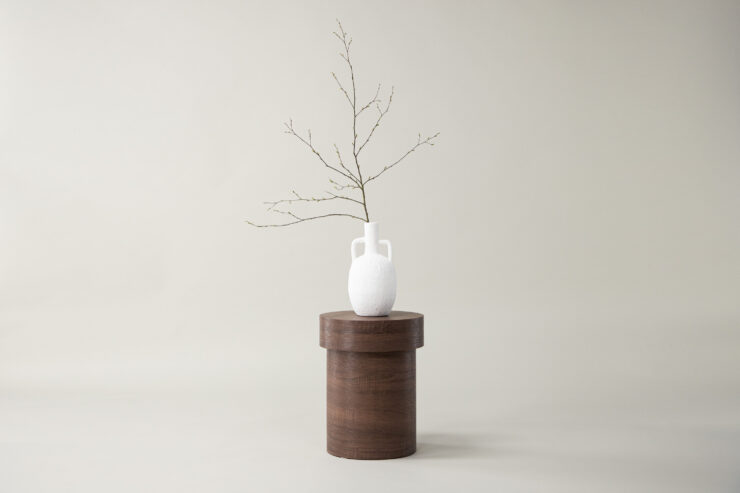 Malung – Table d'appoint – Marron – ⌀35 cm