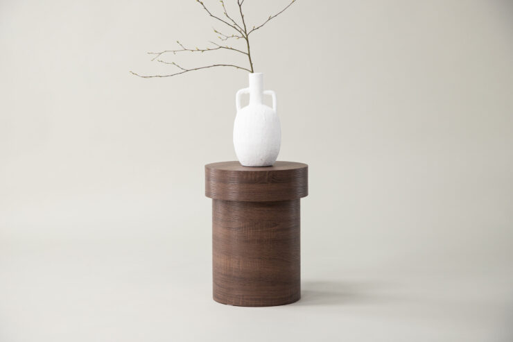 Malung – Table d'appoint – Marron – ⌀35 cm