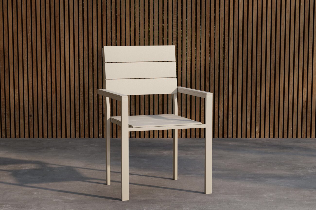 Levels – Chaise de salle à manger – Beige – 60 x 58 x 90 cm