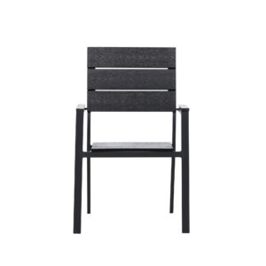 Levels – Chaise de salle à manger – Noir – 60 x 90 x 58 cm