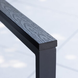 Levels – Chaise de salle à manger – Noir – 60 x 90 x 58 cm
