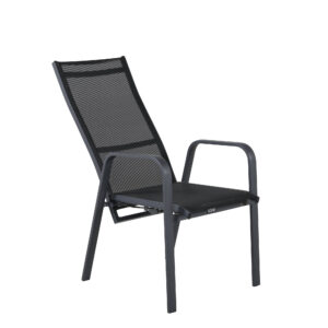 Copacabana – Recliner Chair – Noir – 65 x 110 x 57 cm