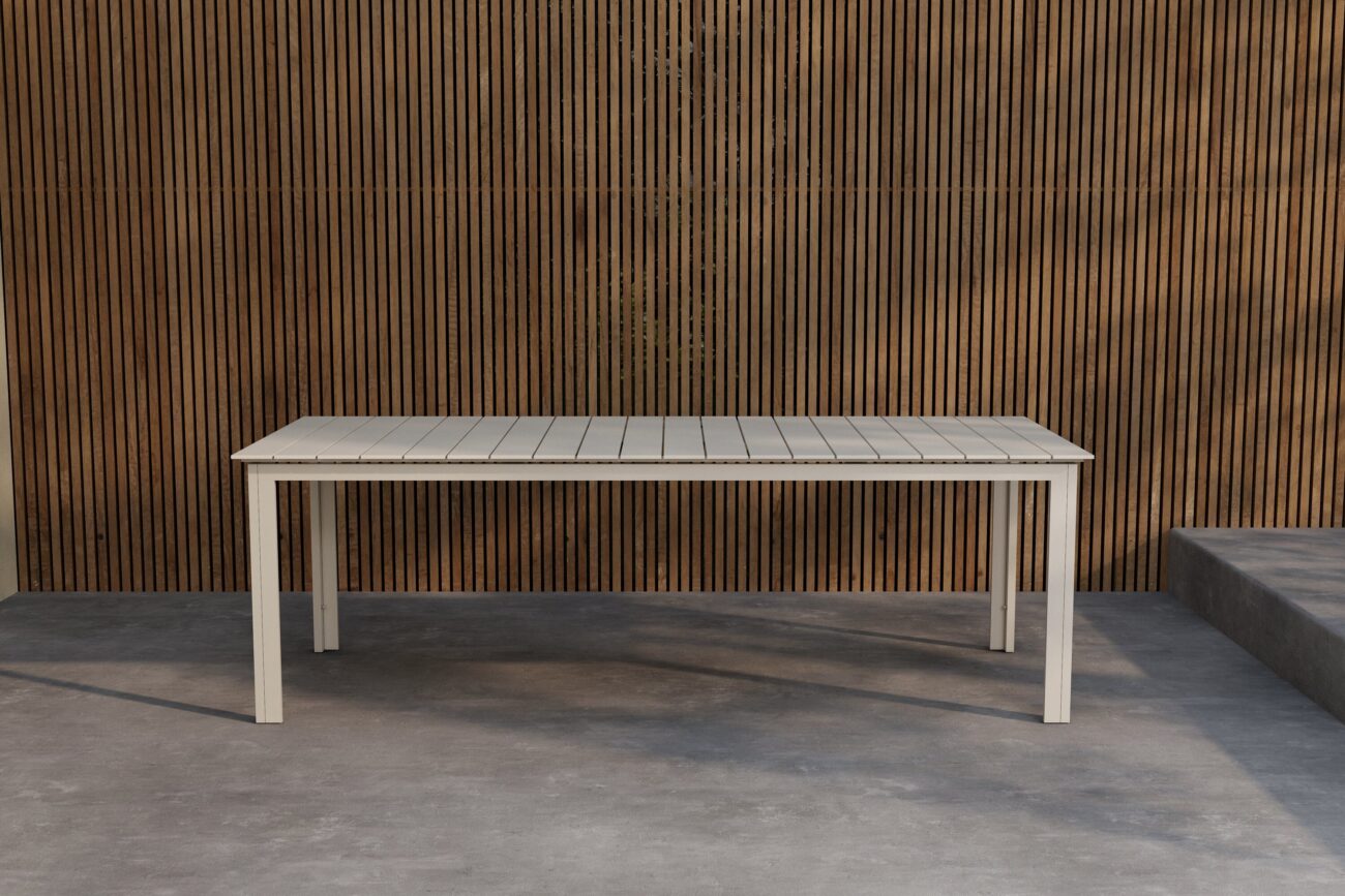Levels – Table à manger rectangulaire – Beige – 229 x 100 cm