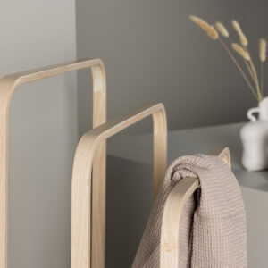 Drammen – Porte-manteau – Blanchi – 30 x 85 x 54 cm