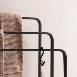 Drammen – Porte-manteau – Noir – 30 x 84 x 54 cm