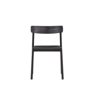 Malmön – Chaise de salle à manger – Noir – 54 x 79 x 52 cm