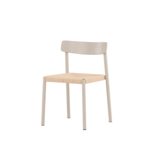 Malmön – Chaise de salle à manger – Beige, Grège – 54 x 79 x 52 cm