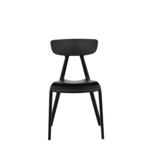 Ursholmen – Chaise de salle à manger – Noir – 54 x 80 x 49 cm