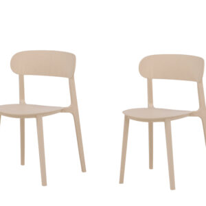 Åstol – Chaise de salle à manger – Beige – 52 x 79 x 50 cm