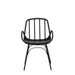 Dyrön – Chaise de salle à manger – Noir – 59 x 81 x 55 cm