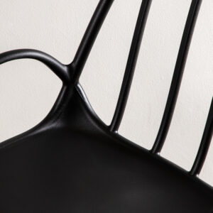 Dyrön – Chaise de salle à manger – Noir – 59 x 81 x 55 cm