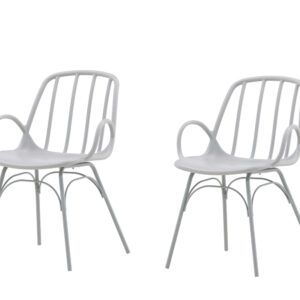 Dyrön – Chaise de salle à manger – Grège, Gris clair – 59 x 81 x 55 cm