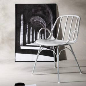 Dyrön – Chaise de salle à manger – Grège, Gris clair – 59 x 81 x 55 cm