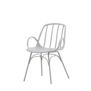 Dyrön – Chaise de salle à manger – Grège, Gris clair – 59 x 81 x 55 cm