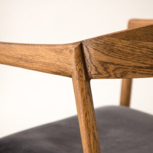 Långön – Chaise de salle à manger – Marron – 56 x 77 x 53 cm
