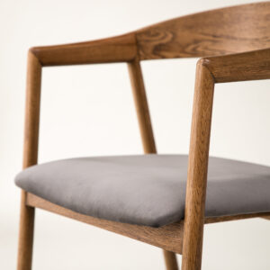 Långön – Chaise de salle à manger – Marron – 56 x 77 x 53 cm