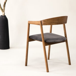 Långön – Chaise de salle à manger – Marron – 56 x 77 x 53 cm