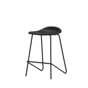 Grebbestad – Chaise de bar – Noir – 46 x 72 x 41 cm