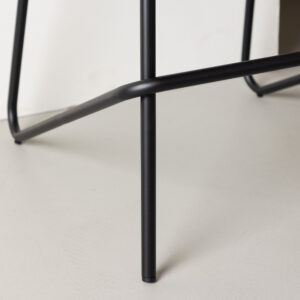 Grebbestad – Chaise de bar – Noir – 46 x 72 x 41 cm