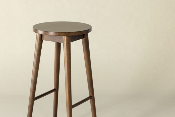 Mollösand – Chaise de bar – Moka – 36 x 75 x 36 cm