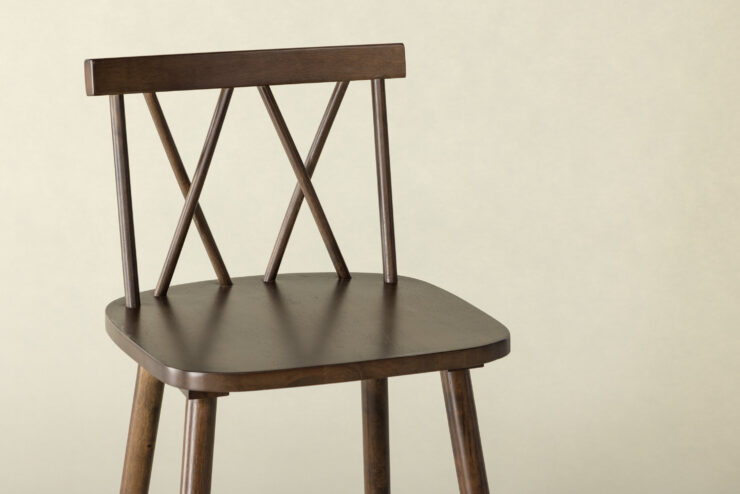 Mollöström – Chaise de bar – Moka – 44 x 90 x 43 cm