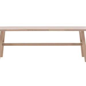 Hälsö – Banc – Blanchi, Blanc cassé – 35 x 45 x 140 cm