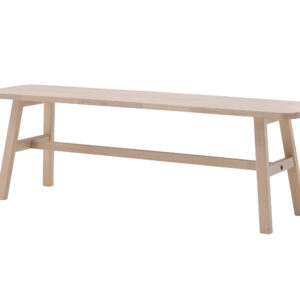Hälsö – Banc – Blanchi, Blanc cassé – 35 x 45 x 140 cm