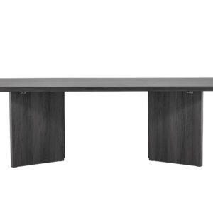 Bassholmen – Table à manger rectangulaire – Noir – 240 x 100 cm