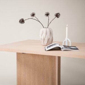 Bassholmen – Table à manger rectangulaire – Blanchi – 240 x 100 cm