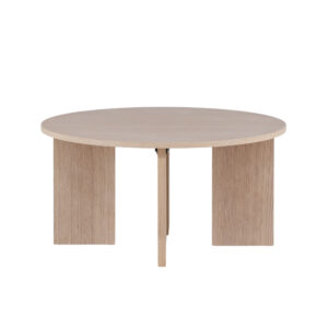 Askerön – Table basse – Blanchi – ⌀80 cm