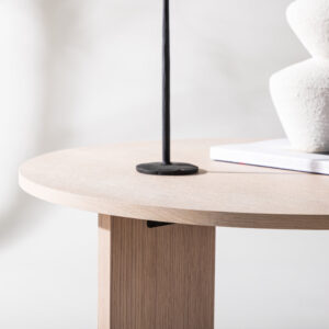 Askerön – Table basse – Blanchi – ⌀80 cm