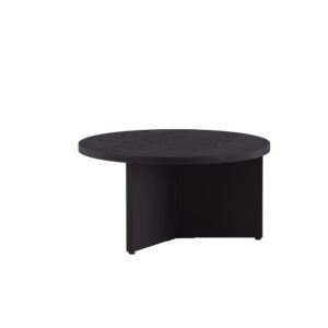 Saltö – Table basse – Noir – ⌀85 cm