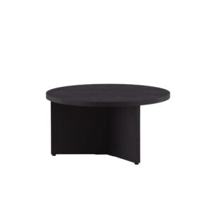 Saltö – Table basse – Noir – ⌀85 cm