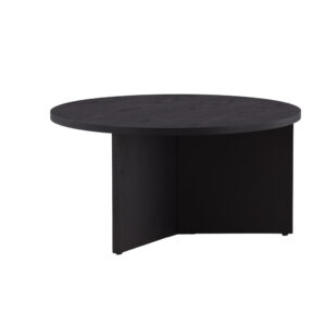 Saltö – Table basse – Noir – ⌀65 cm