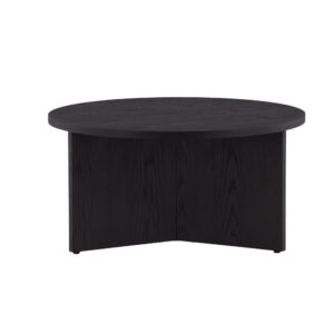 Saltö – Table basse – Noir – ⌀65 cm