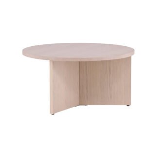 Saltö – Table basse – Blanchi – ⌀65 cm