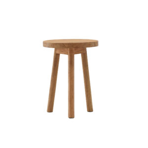 Bohus – Stool – Marron, Naturel – ⌀33 cm