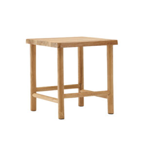 Noster – Stool – Blanchi, Naturel – 42 x 46 x 42 cm