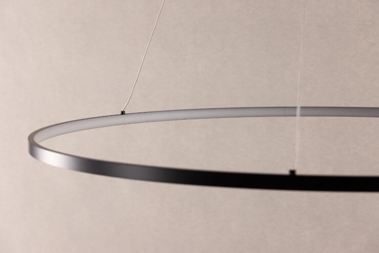 Rödäng x Josefin Lustig – Suspension – Noir – ⌀100 cm