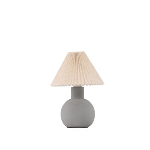 Älvsborg – Lampe à poser – Gris, Marron – ⌀25 cm