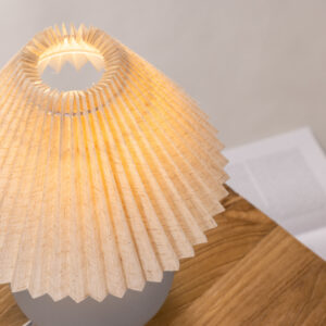 Älvsborg – Lampe à poser – Gris, Marron – ⌀25 cm