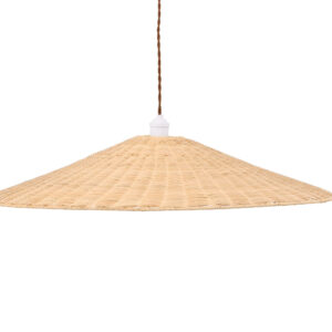 Herrestad – Suspension – Naturel, Blanc – 80 x 16 x 80 cm
