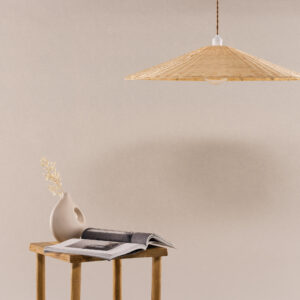 Herrestad – Suspension – Naturel, Blanc – 80 x 16 x 80 cm