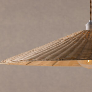 Herrestad – Suspension – Naturel, Blanc – 80 x 16 x 80 cm