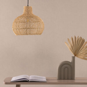 Varekil – Suspension – Naturel, Blanc – 35 x 30 x 35 cm